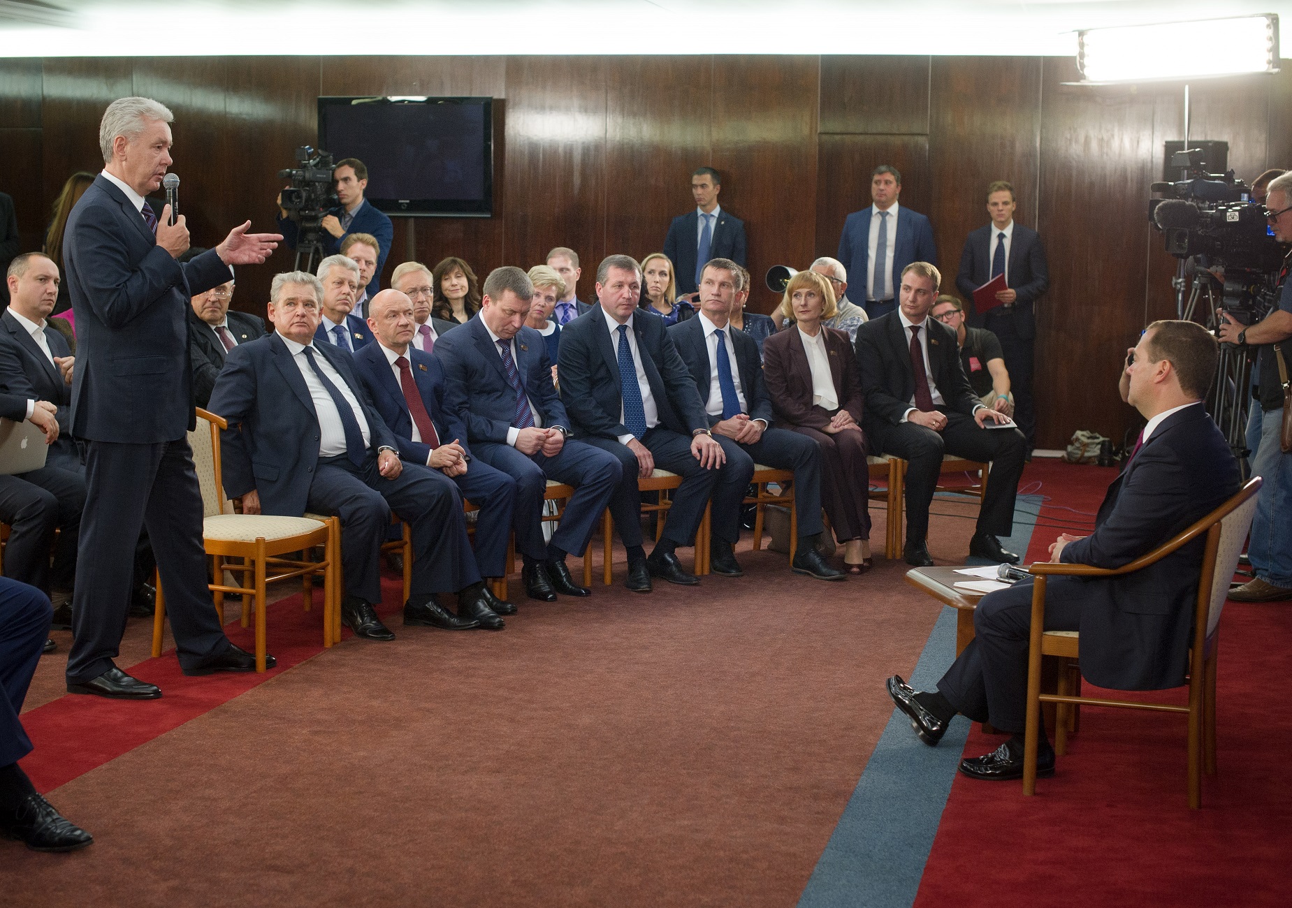 Д.А. Медведев встретился с кандидатами в депутаты Мосгордумы от партии «Единая Россия»