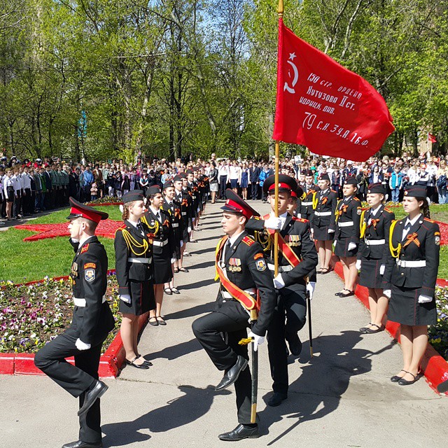 В Нагатинском Затоне прошла череда торжественных мероприятий, посвященных 70-летию Победы