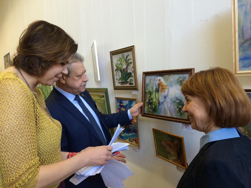В ЦДХ открылась выставка изделий многодетных семей Москвы